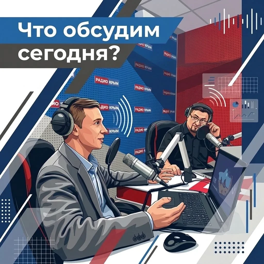 Какие темы обсудим сегодня в эфире «Радио Крым» ❓