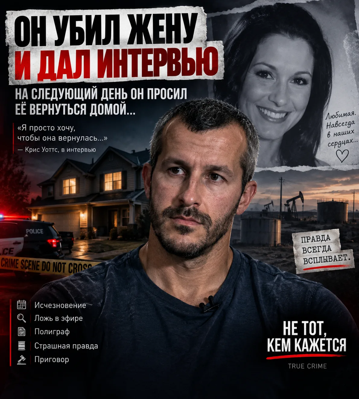 🔨 ОН УБИЛ ЖЕНУ И ДВУХ ДОЧЕРЕЙ. А УТРОМ ДАЛ ИНТЕРВЬЮ — ПРОСИЛ ИХ ВЕРНУТЬСЯ