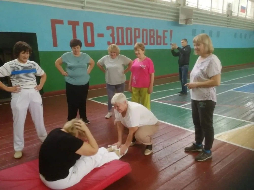 КАМЕНЧАНЕ СЕРЕБРЯНОГО ВОЗРАСТА СДАЛИ ГТО