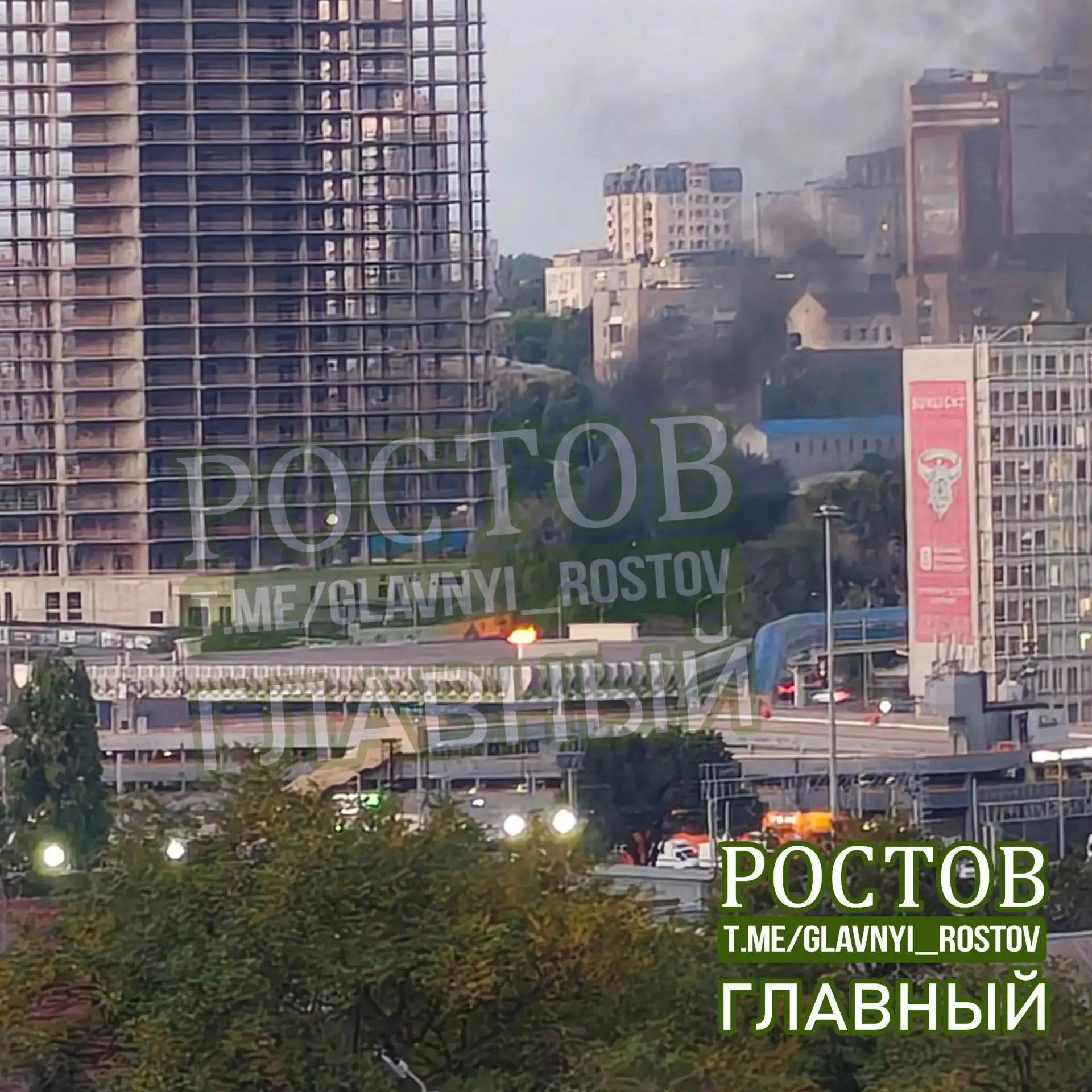 🔥 "Что-то горит в районе автовокзала на Сиверса. Кто знает, что произошло?", — интерес...