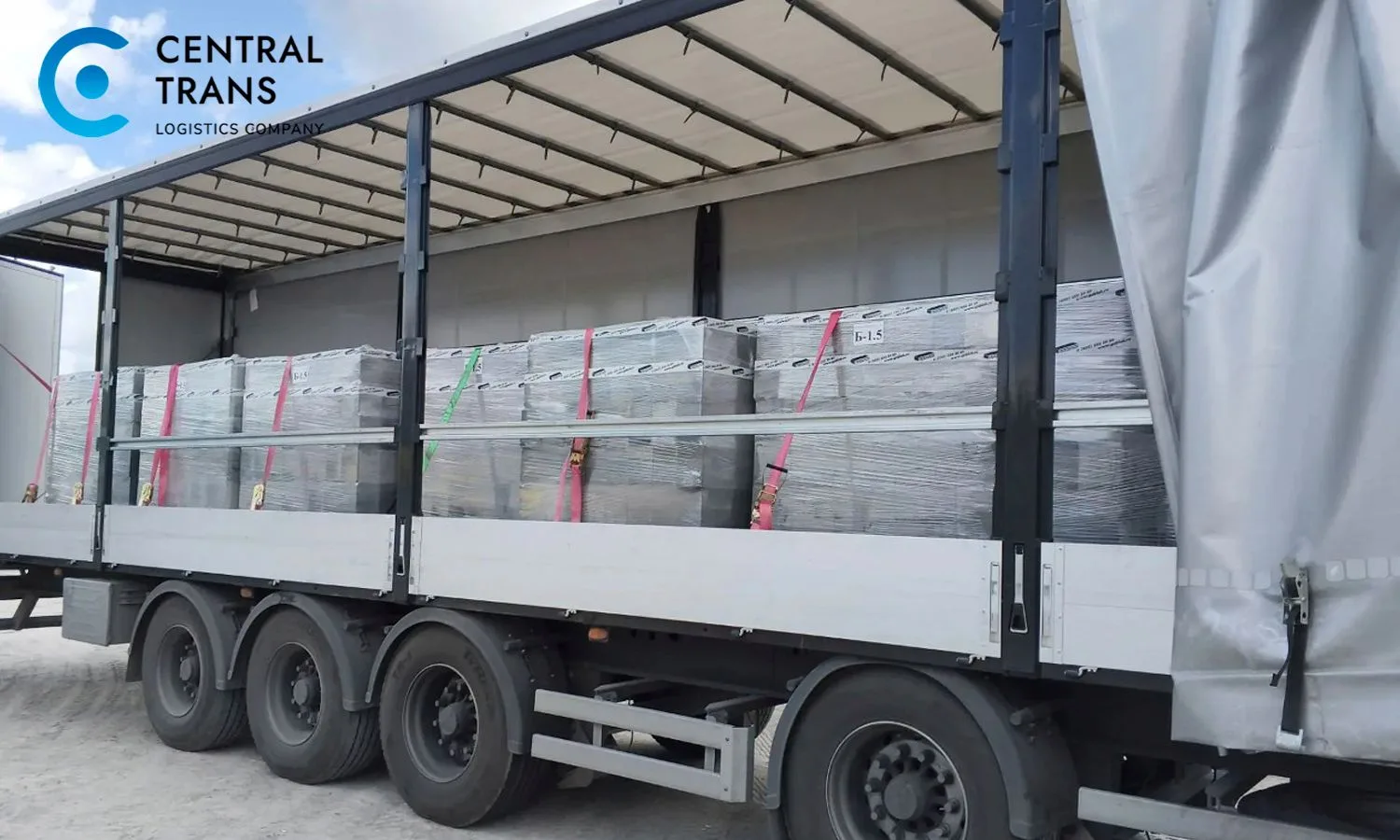 🚛Компания Central Trans организовала перевозку партии строительных материалов из Новос...