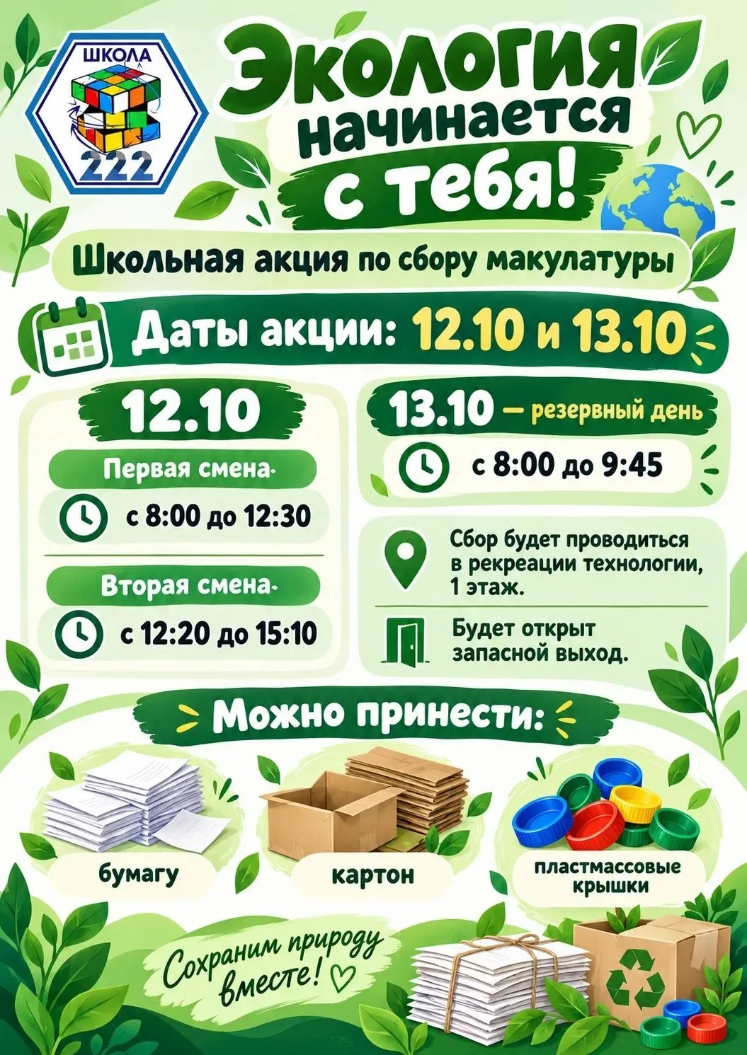 Ребята 1-11 классов, родители и классные руководители #МАОУСОШ222,