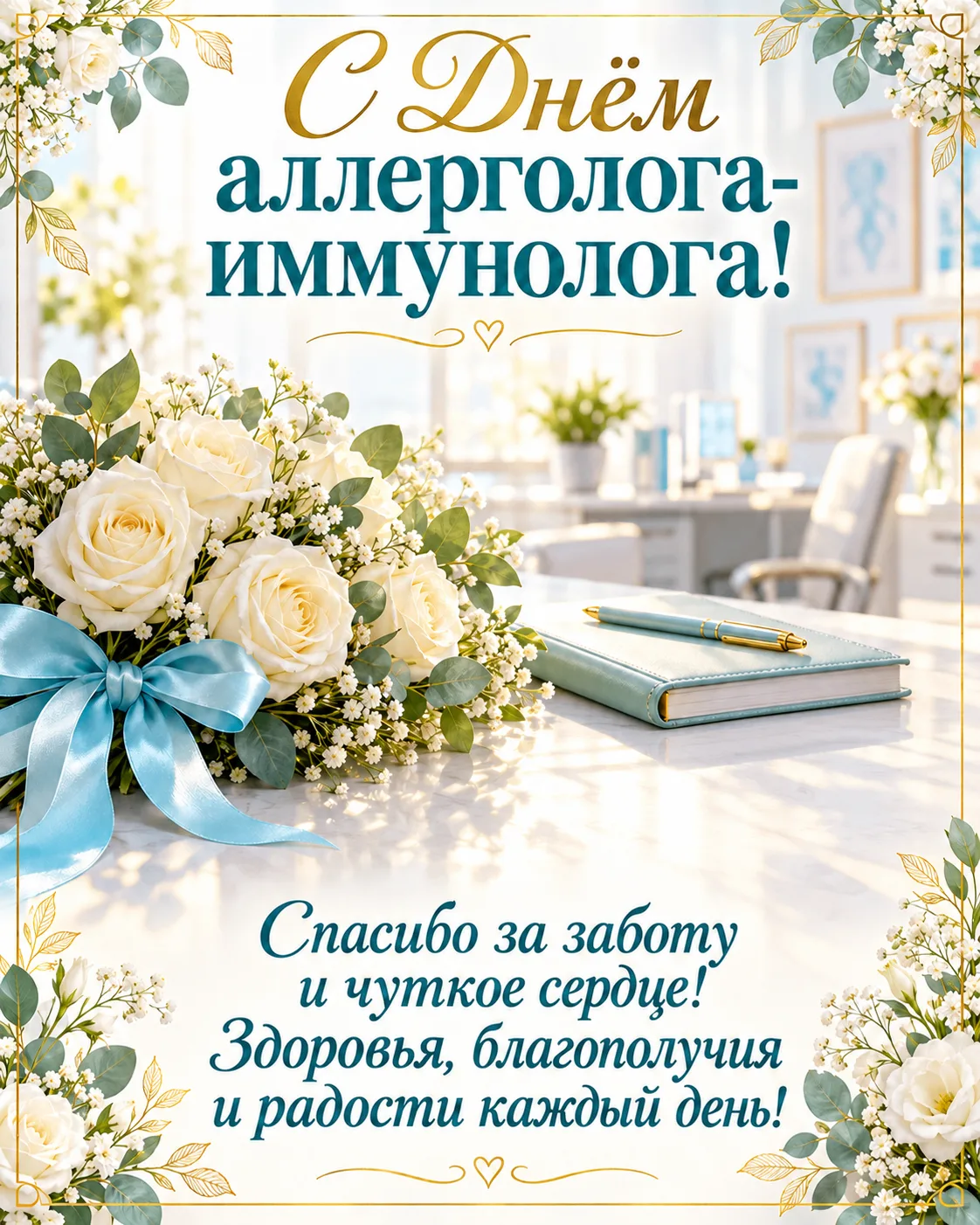 🌸 Желаю всем крепкого иммунитета! Особенно к чужим советам, непрошеным гостям и людям,...