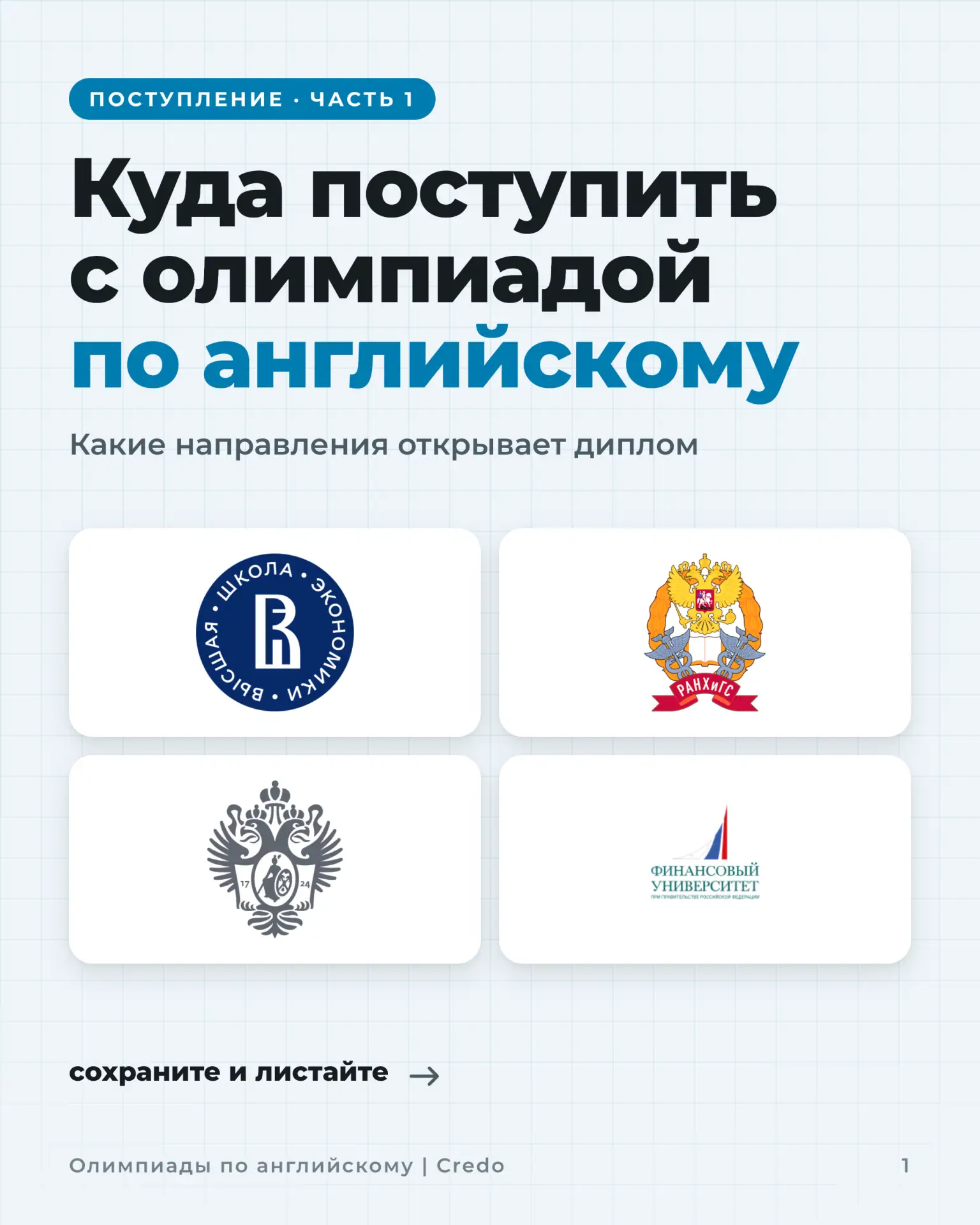 Куда поступить с олимпиадой по английскому. Часть 1