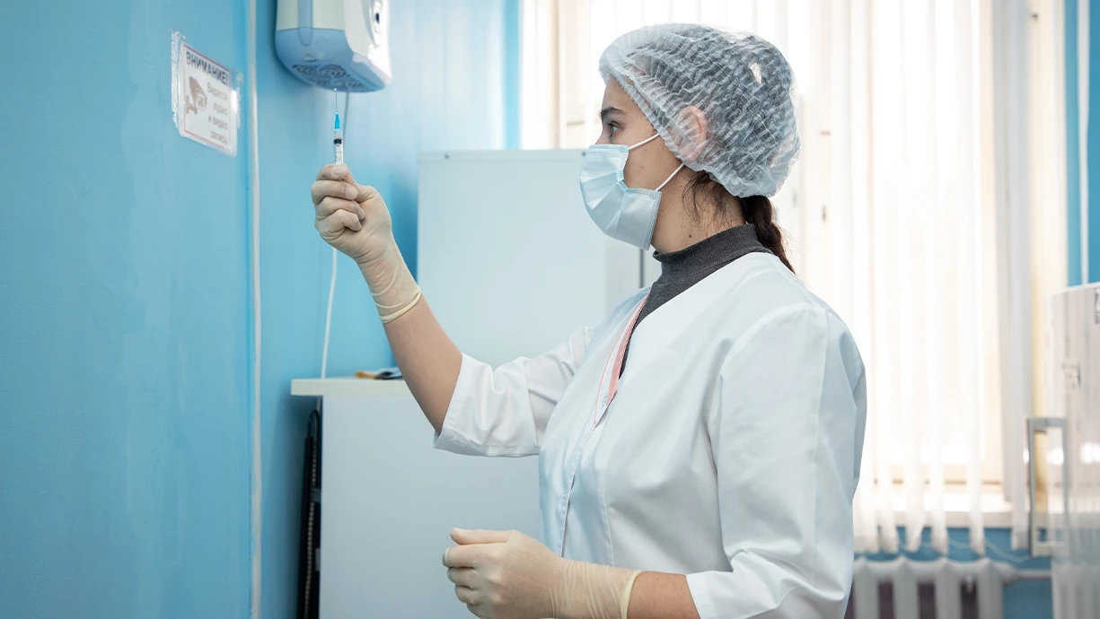 В Коряжме продолжается вакцинация от гриппа
