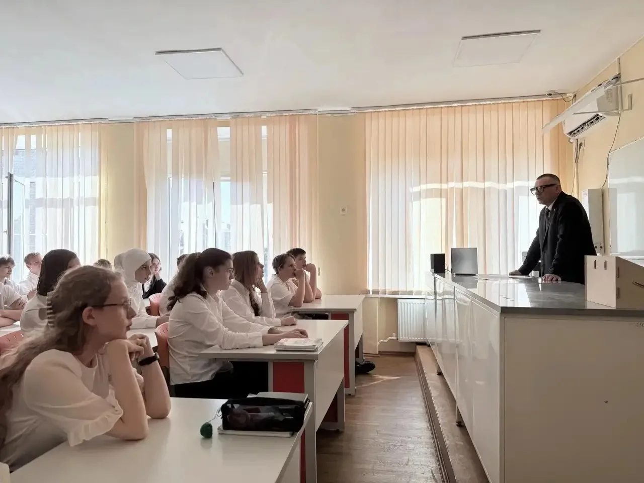 🏭В гимназии № 25 города Краснодара прошла мастер‑лекция «Россия — энергетическая держа...