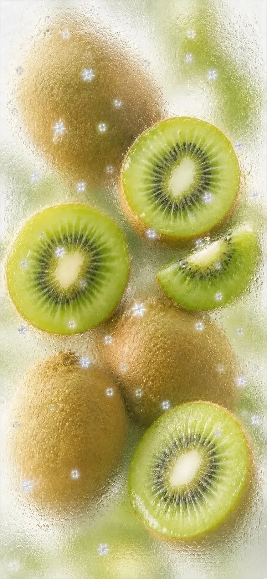 Эстетичные обои с киви 🥝