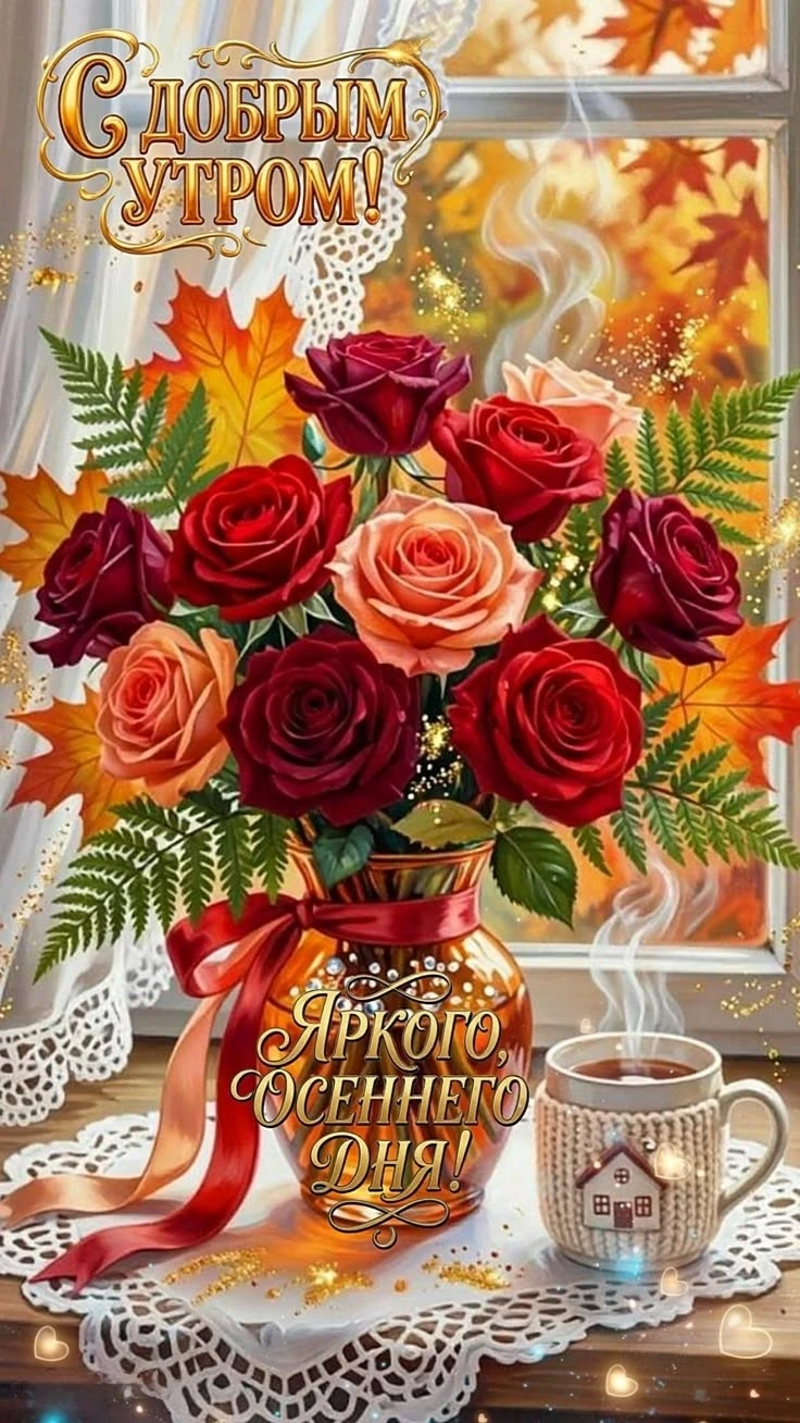 🌞🎉 Чудесного утра! Везения и хорошего настроения!