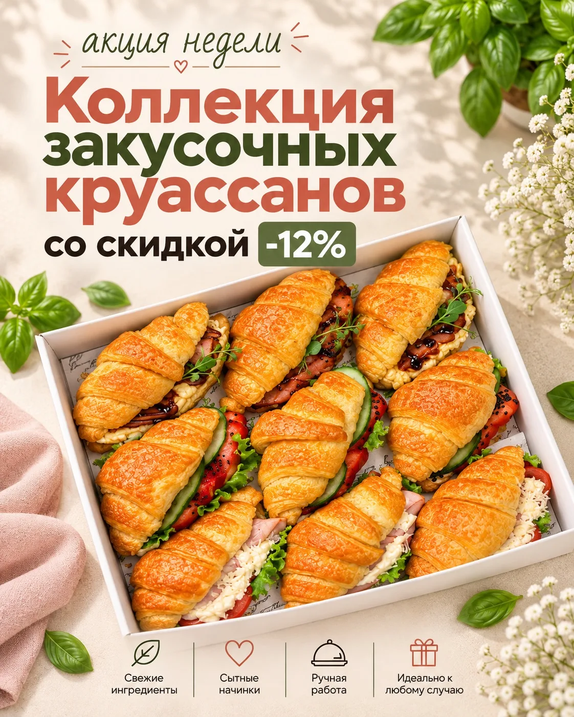 🥐 Неделя начинается вкусно!