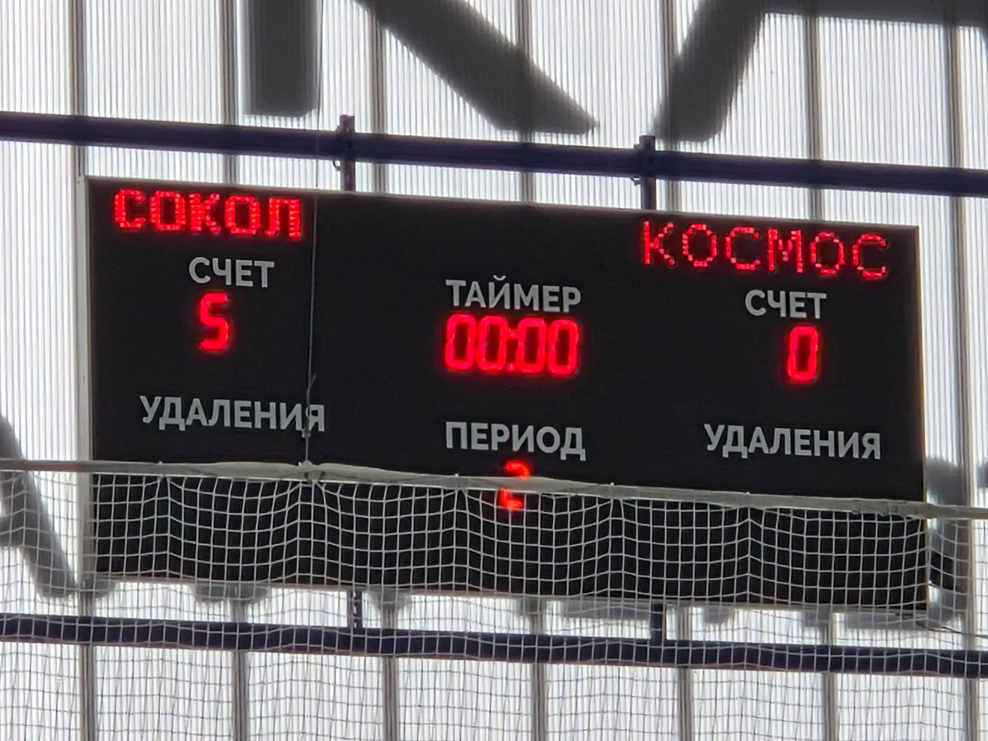 Счет на данную минуту