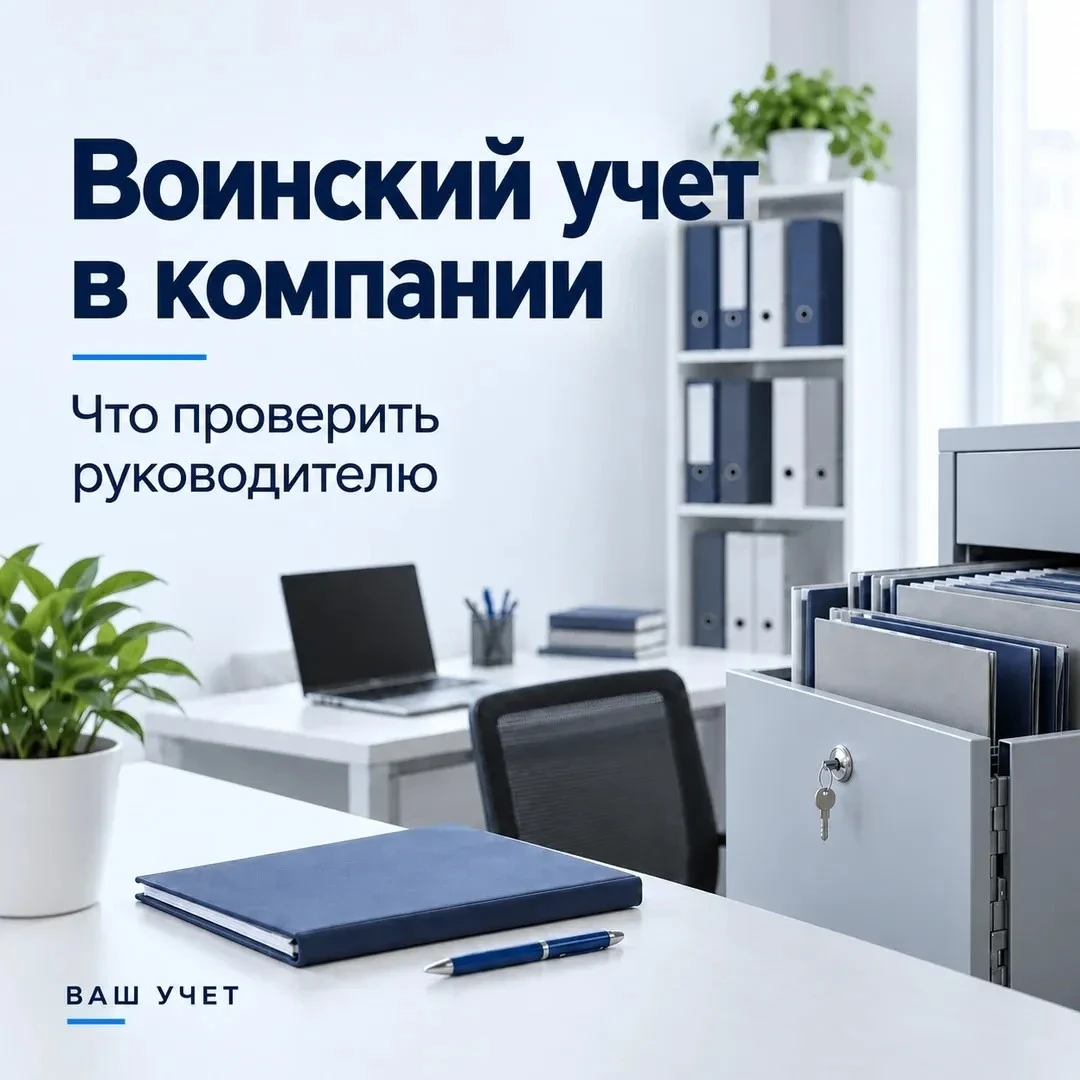 Кто ведет воинский учет, когда ответственный в отпуске?