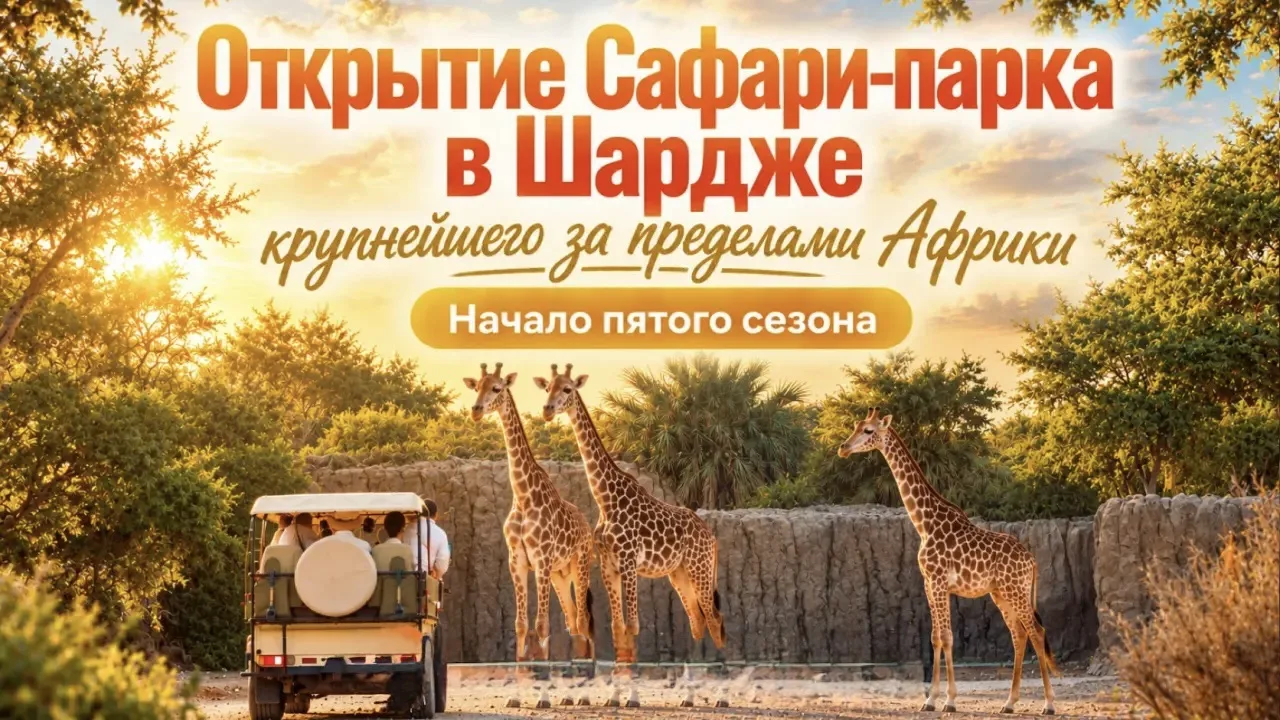 🦒 Настоящая Африка в сердце Арабских Эмиратов.