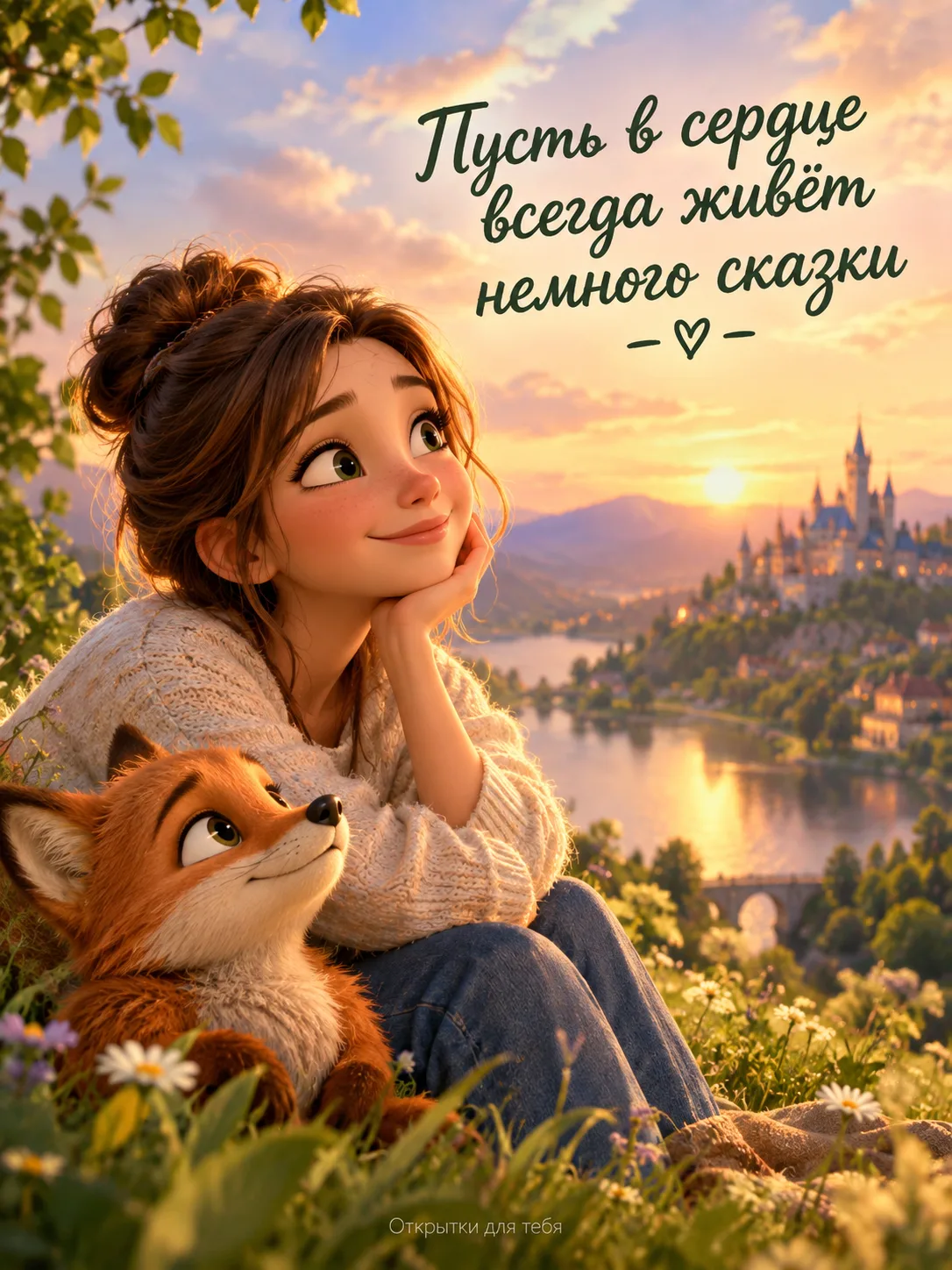 ОТКРЫТКА ДЛЯ ТЕБЯ⁠💌