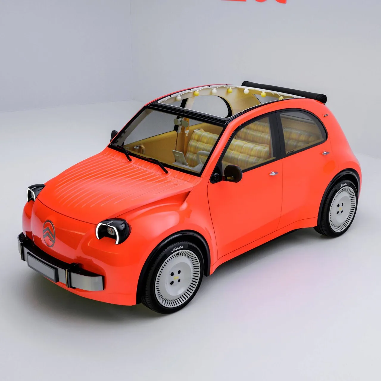 Citroën возвращает легендарный 2CV в виде милейшей электрички — французы показали свежи...