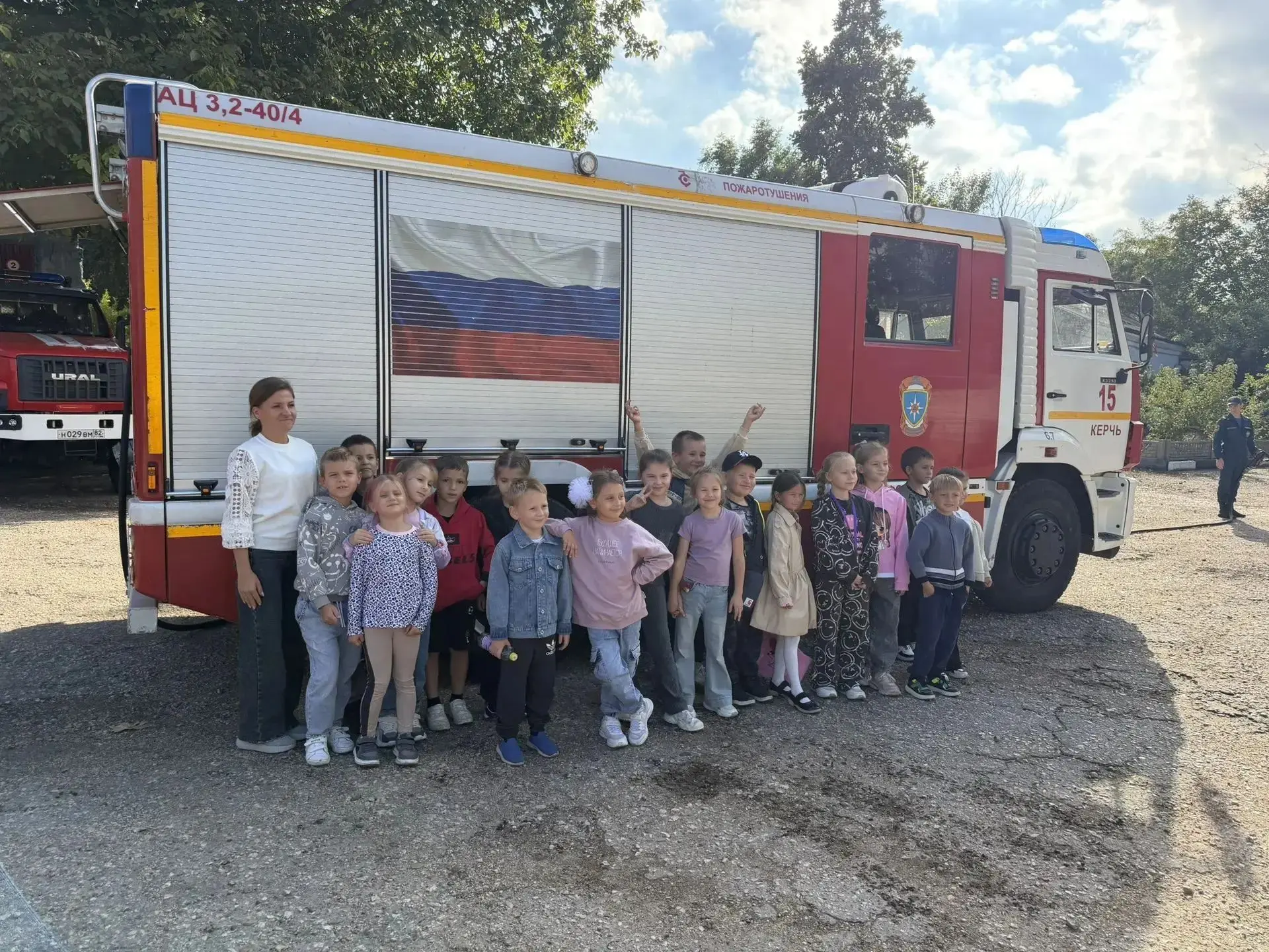 🔥 1 «А» в гостях у пожарных! 🔥
