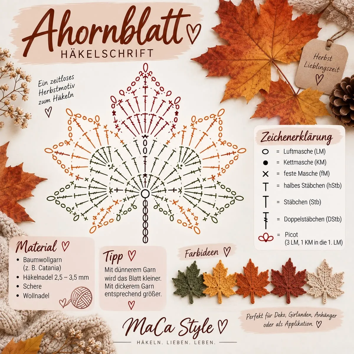 Кленовые листья и не только 🍁🍂