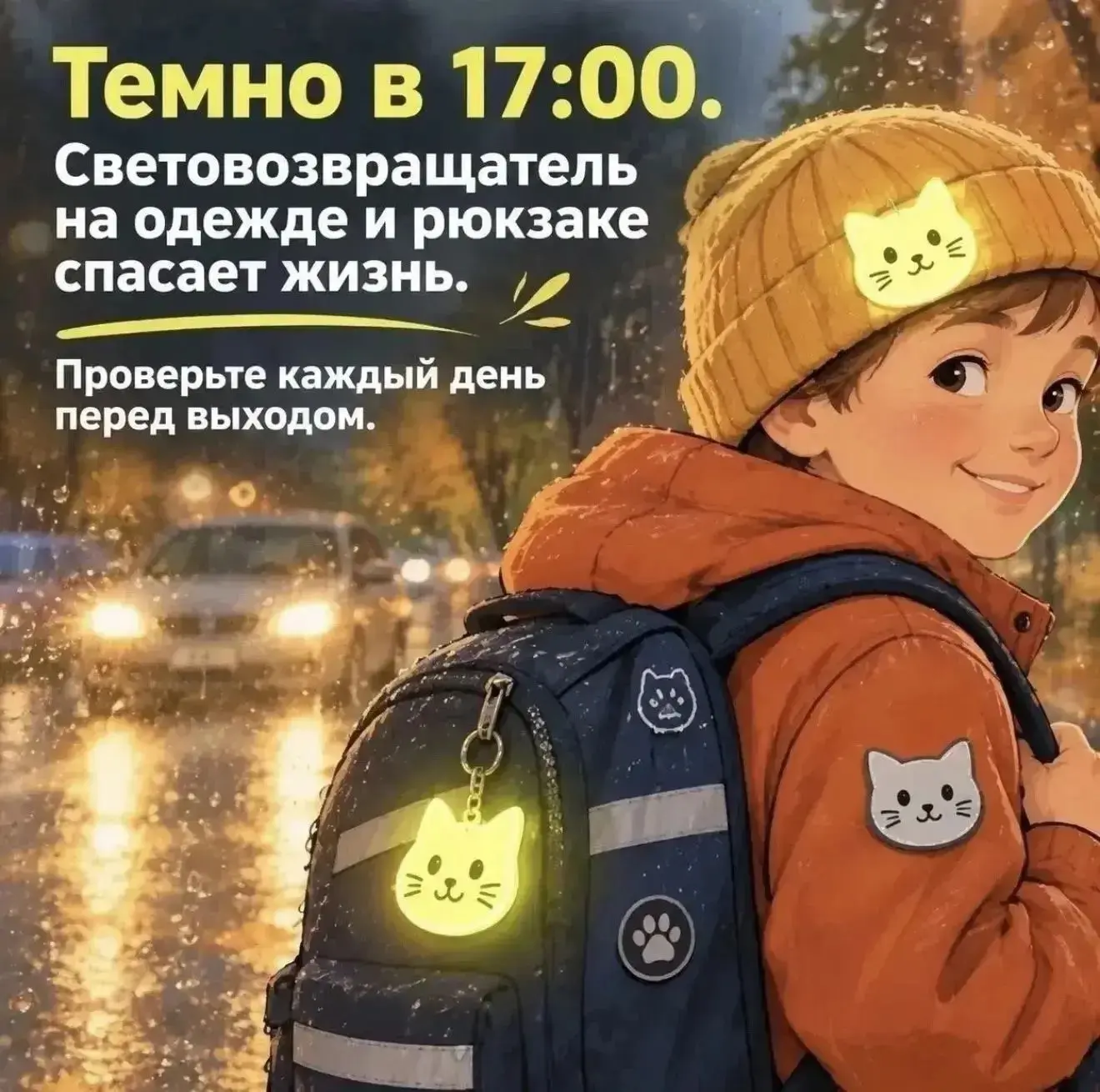 ПДД осенью.