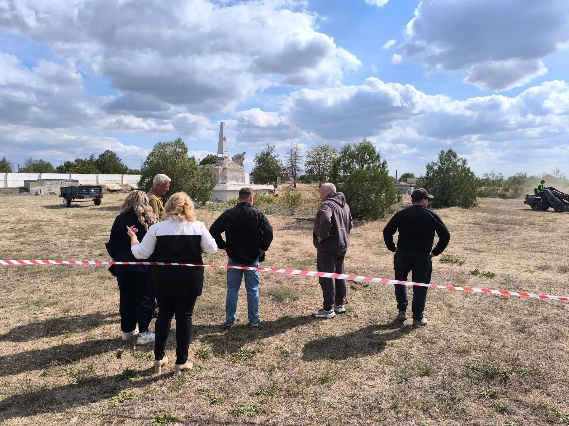 В селе Владимировка подшефного нашей области Акимовского округа Запорожья идет реконстр...