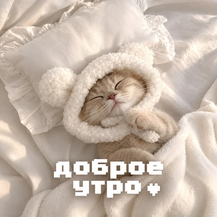 🐾 Просыпаемся, пушистики