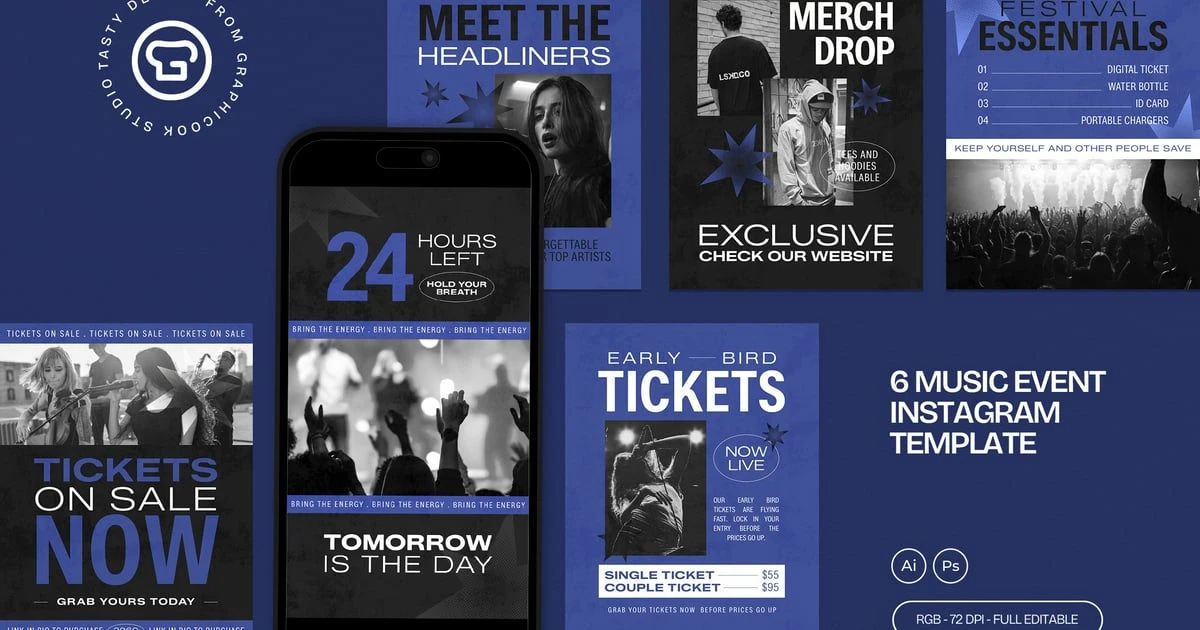 Music Event Instagram Template