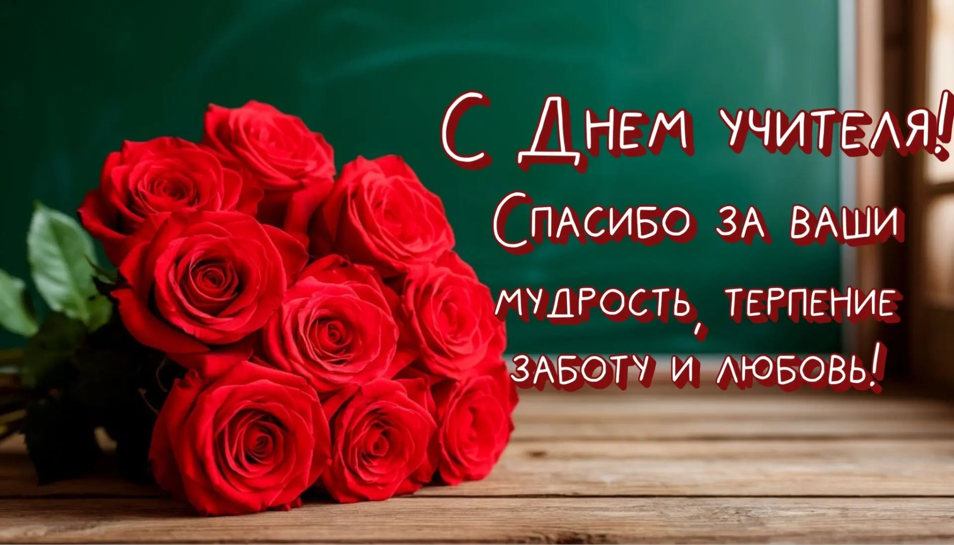 Учитель — это важный человек.