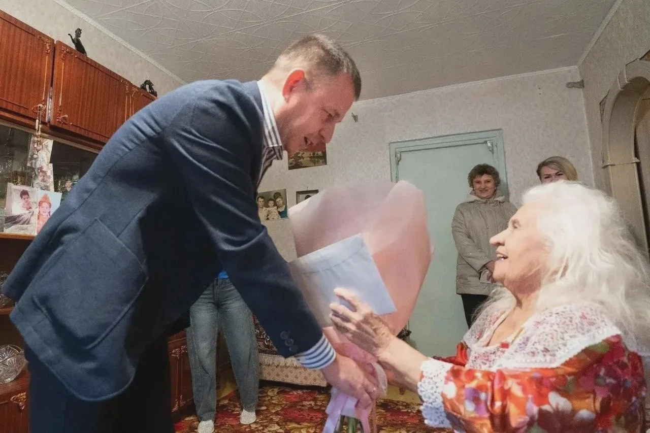 Мария Бокарева отметила 95-летие