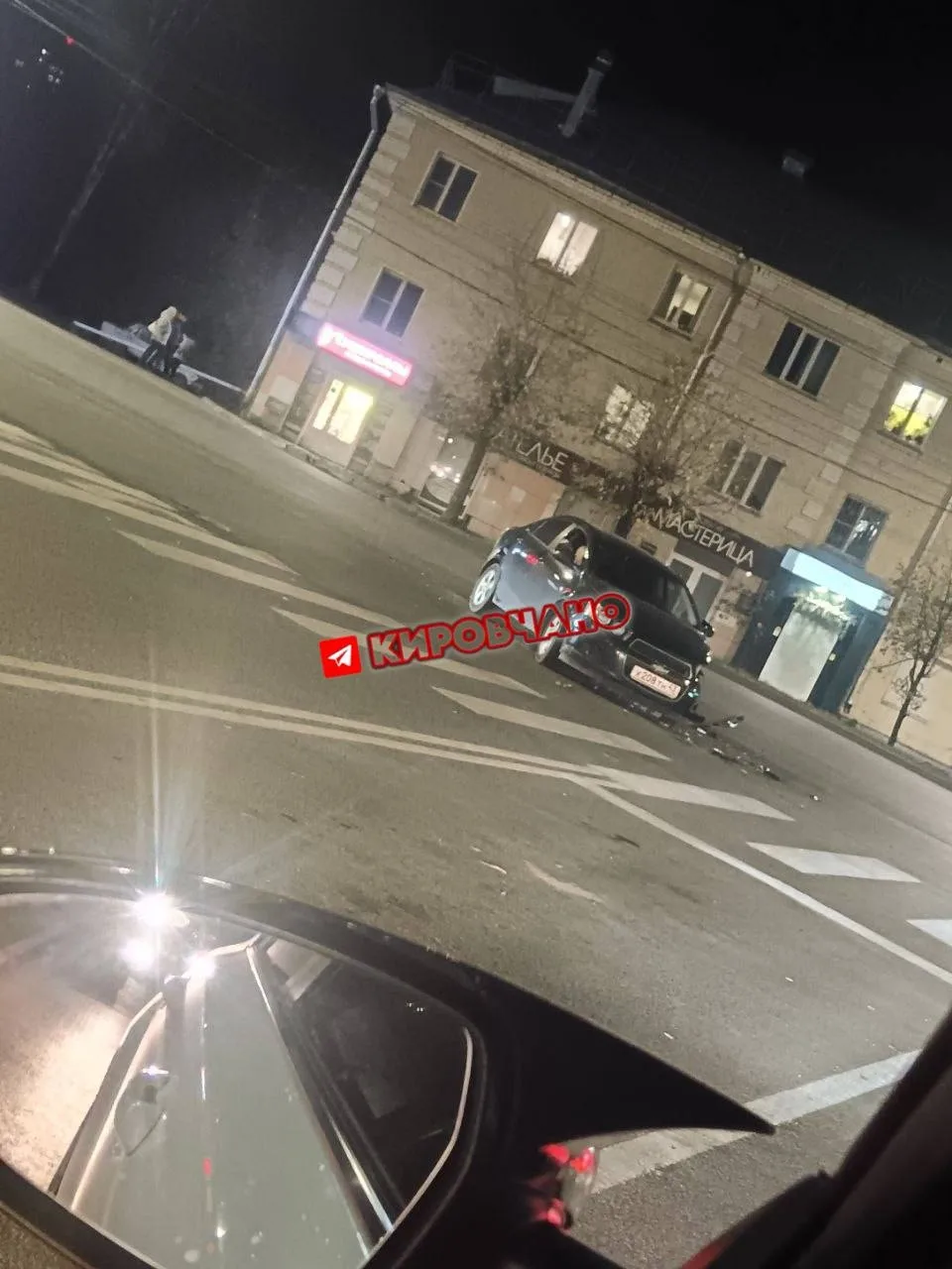 ДТП на перекрёстке Воровского и Хлебозаводской.