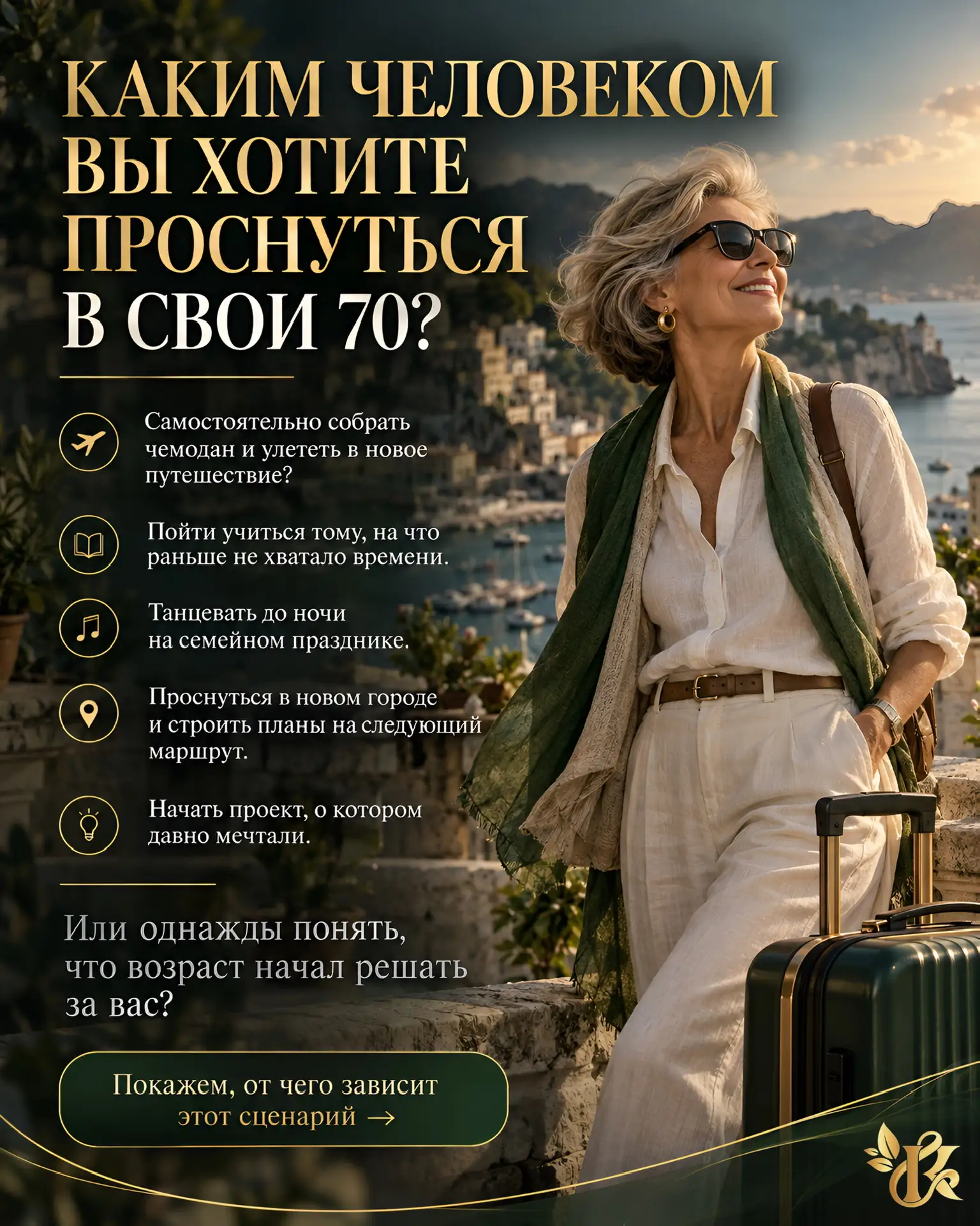 Есть простой способ понять, как вы идёте к своим 70: посмотреть не на возраст, а на зап...