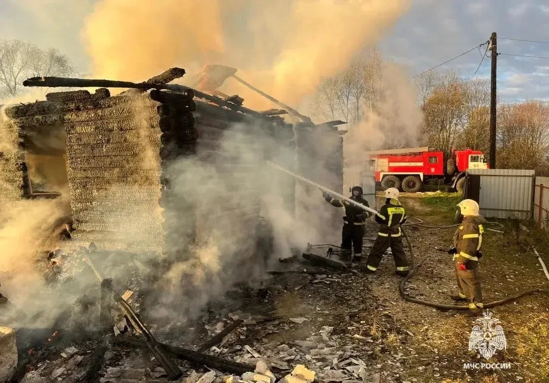 В Тверской области из-за проводки сгорел дачный дом