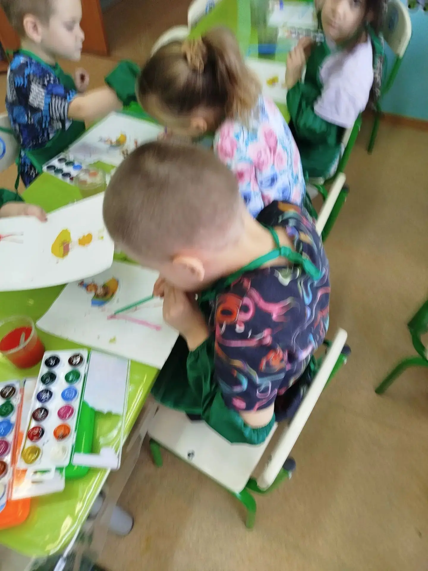 В старшей группе «Ручеек» сегодня было по-особенному творчески! В рамках работы федерал...