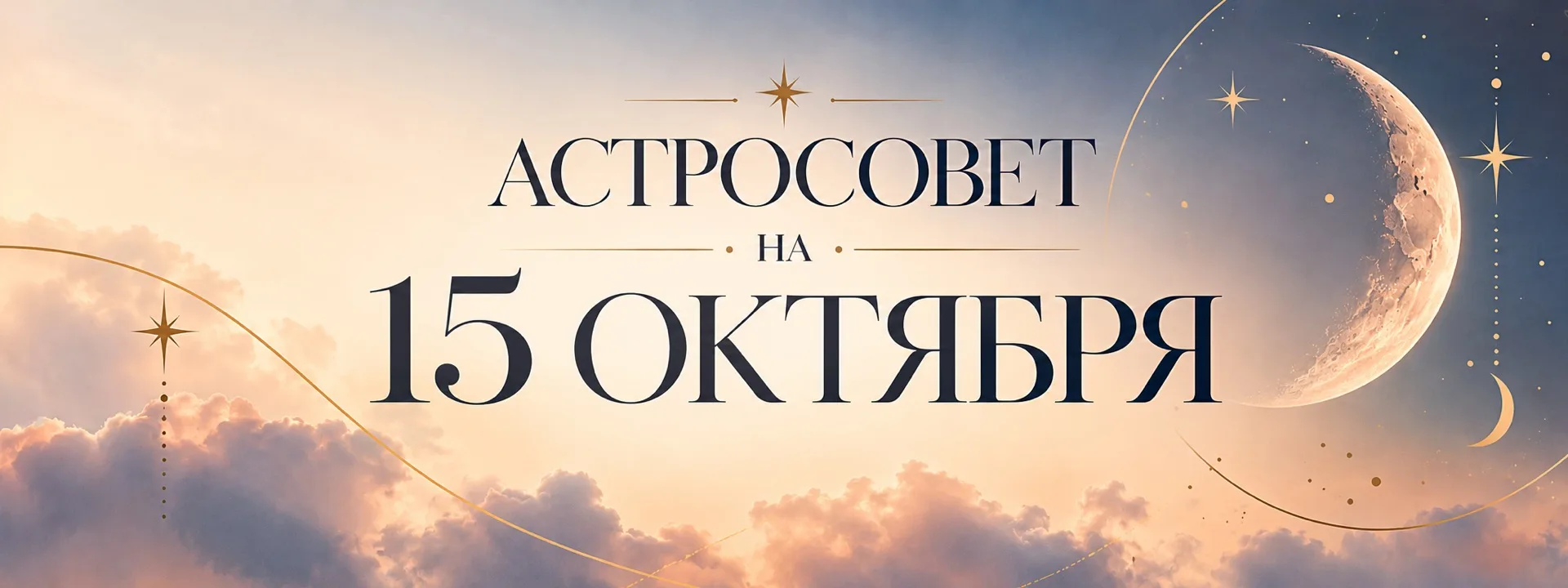 АСТРОСОВЕТ НА 15 ОКТЯБРЯ