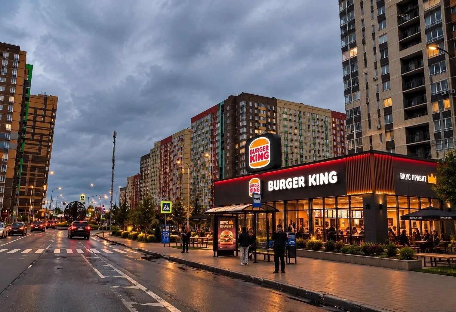 В «Пригороде Лесном» скоро откроется Burger King —местные говорят там уже вовсю набираю...