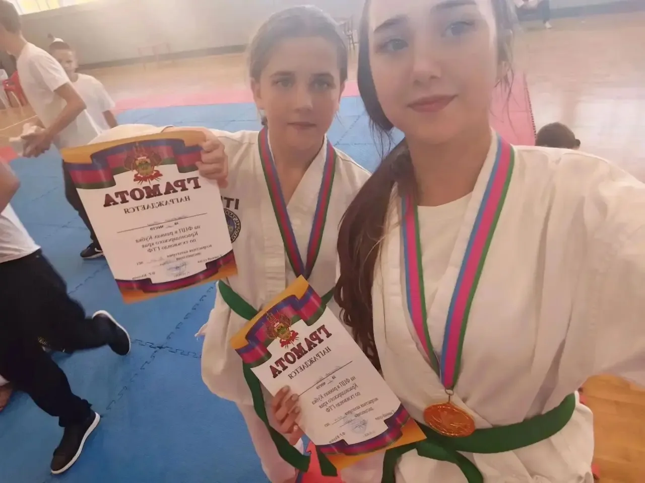 Ученица 6В класса Шиповская Арина заняла 3 место в Фестивале цветных поясов в рамках Пе...