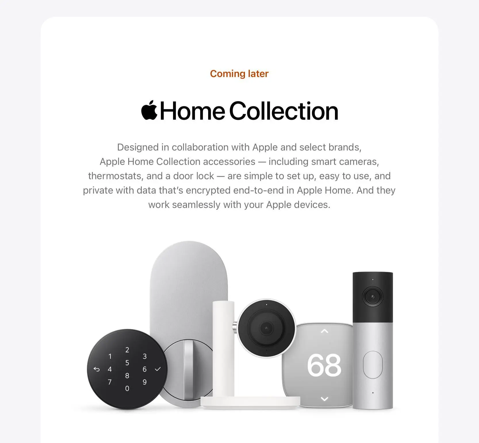 Новый HomeView также работает с Home Collection – линейкой камер для умного дома, термо...