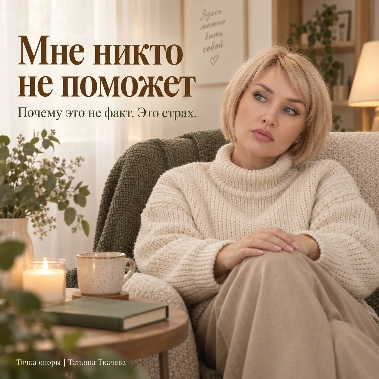📝 «Мне никто не поможет»