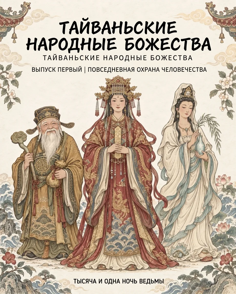 Атлас народных божеств Тайваня. Повседневные покровители среди людей