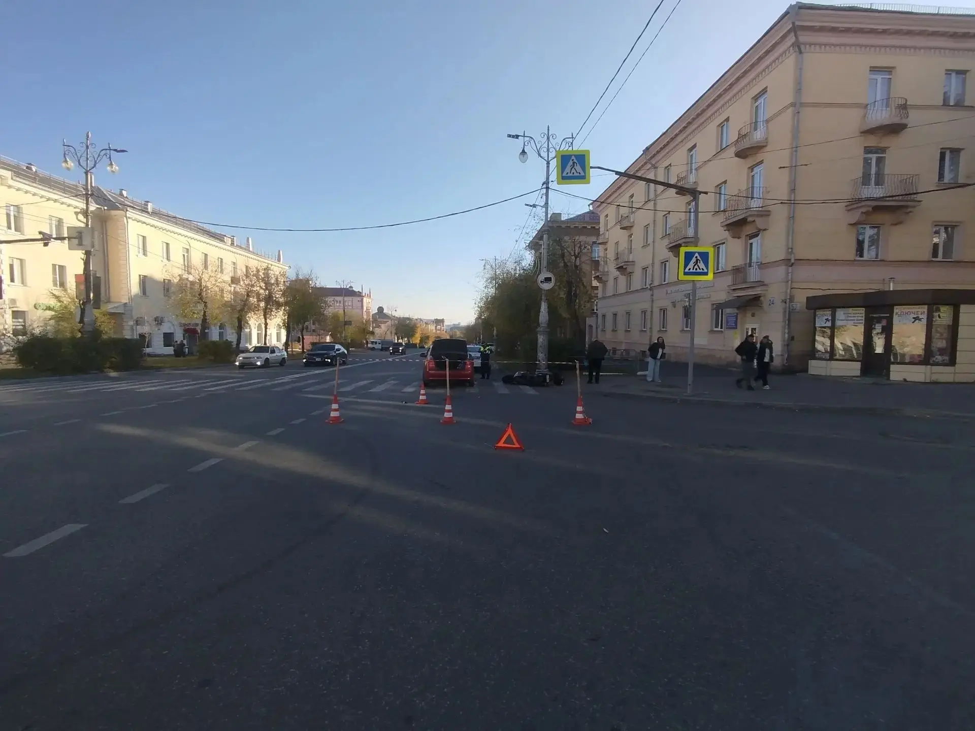 🏍️ ДТП в Магнитогорске: столкновение Hyundai и мотоцикла Honda