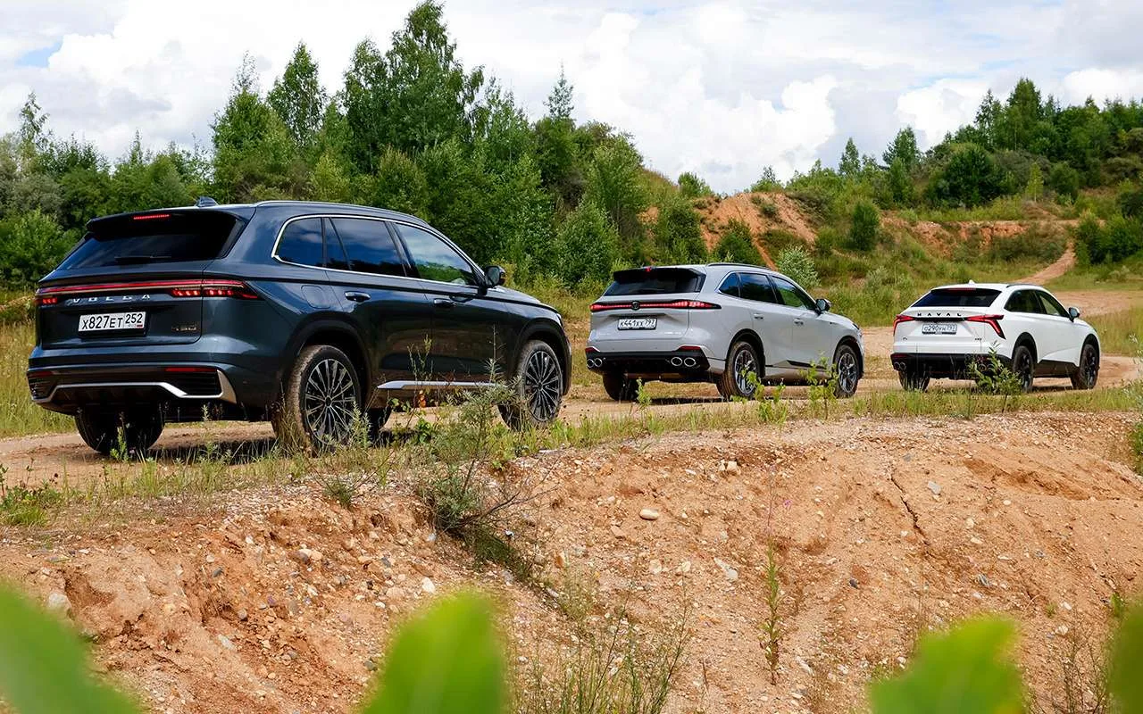 ↗️ Волга K50, Changan CS75 Plus, Haval F7x – тест в цифрах