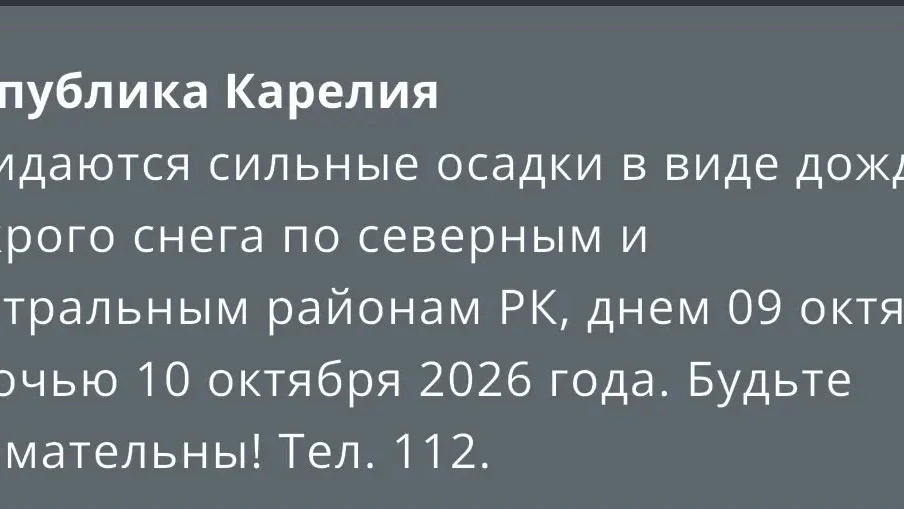 ⚡️Экстренная информация РСЧС: