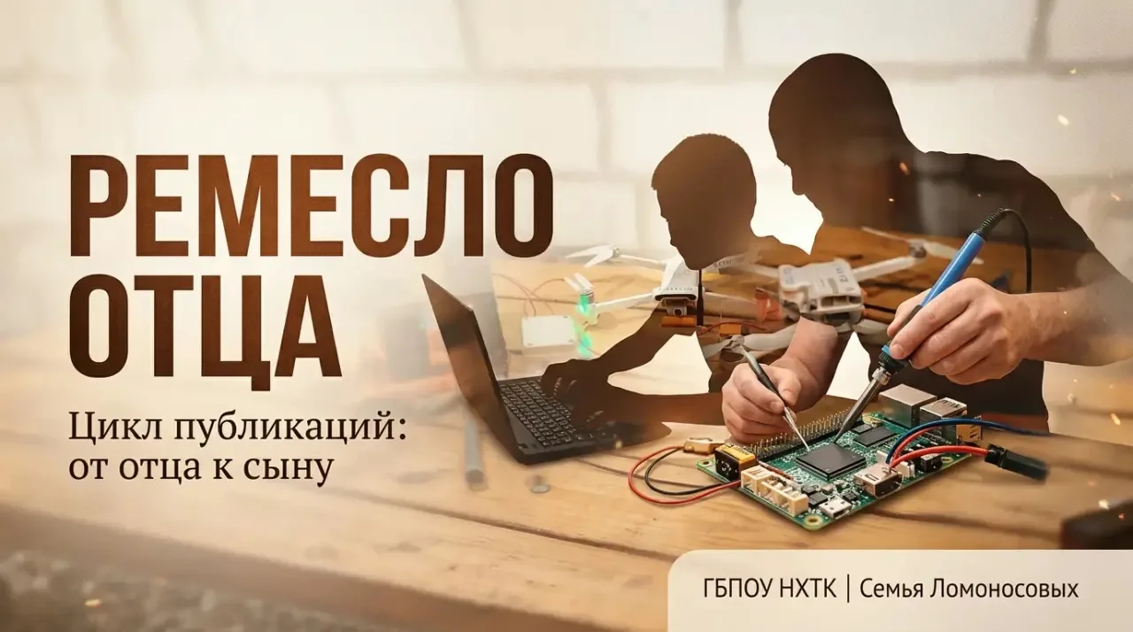 🛠 «Ремесло отца»: от отца к сыну. Первая история.