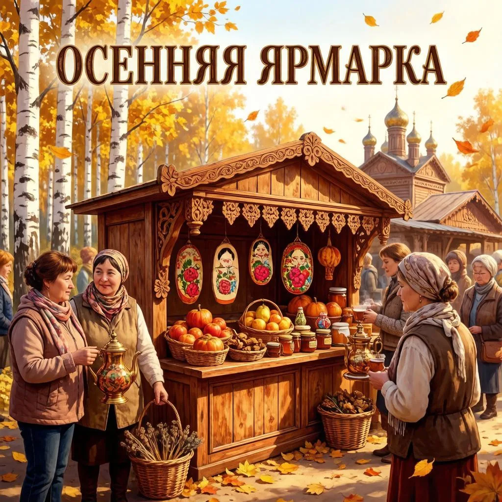 🎉 Осенняя ярмарка в нашей школе! 🎉