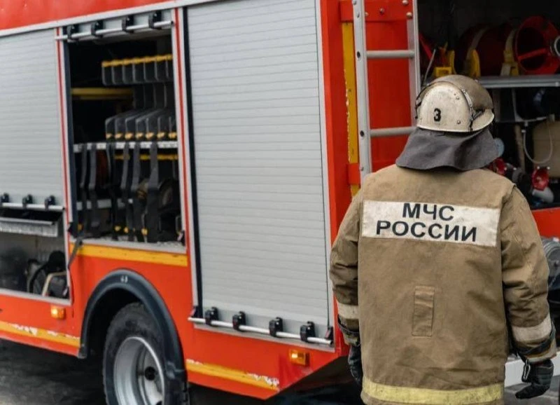 🔥 В Рязани загорелось офисное здание на улице Гагарина.