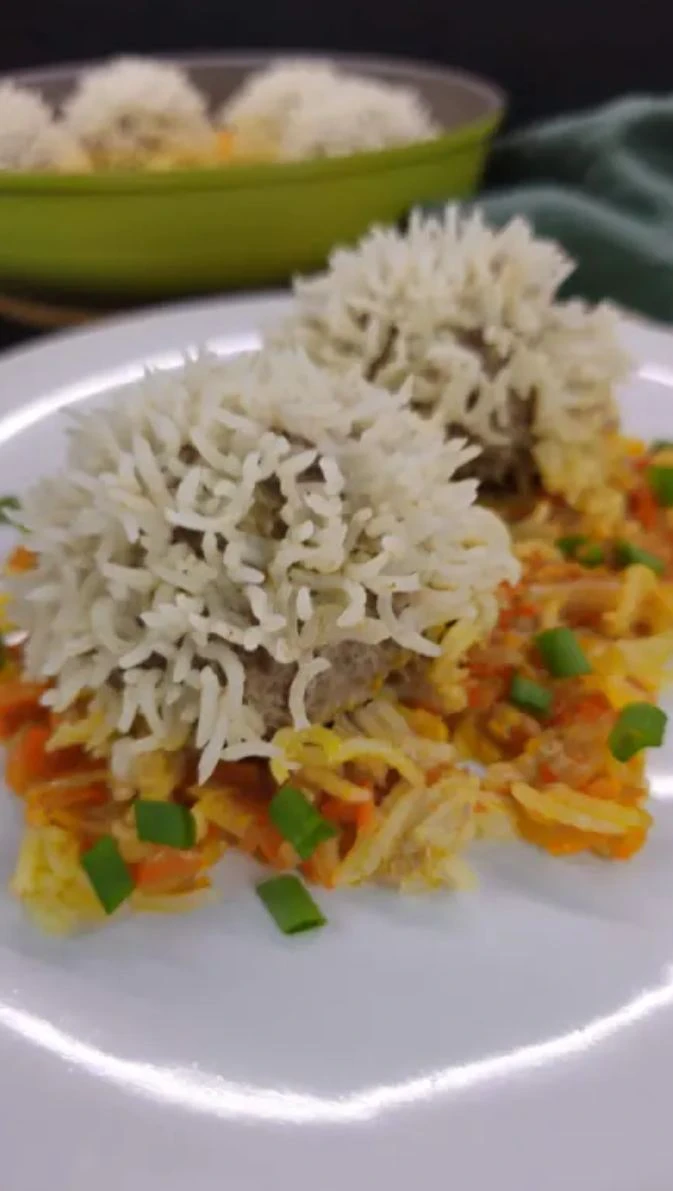 Мясные ежики с рисом