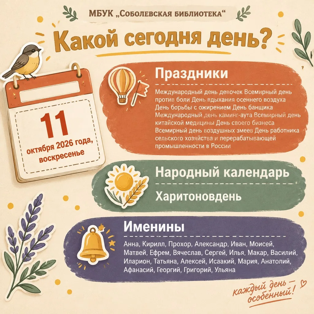Доброе воскресное утро, дорогие читатели! Сегодняшний день получился удивительно многог...