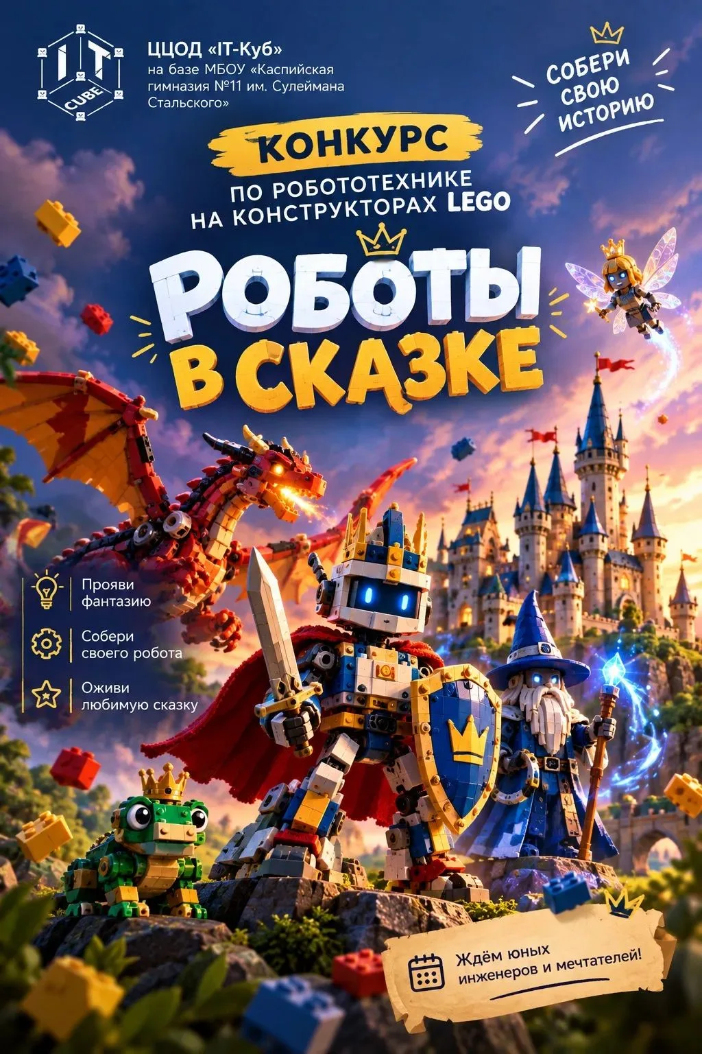 🤖✨ ОЖИВИ СКАЗКУ С ПОМОЩЬЮ LEGO!