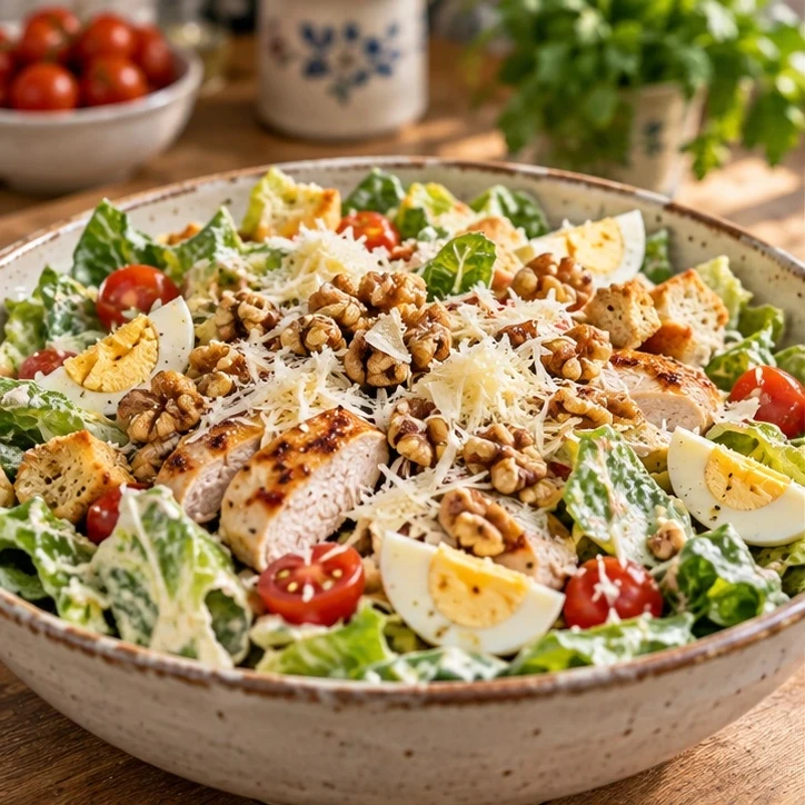 🥗 Цезарь с курицей: классика вне времени!