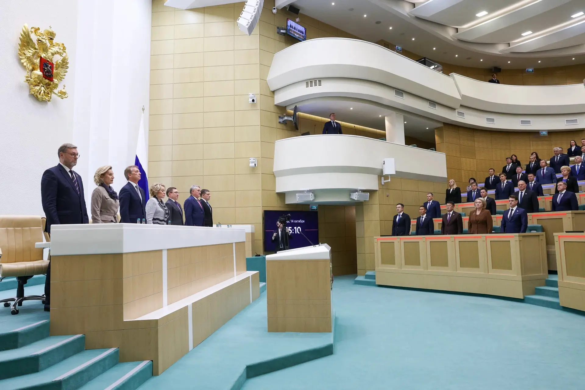 Во время Пленарного заседания Совета Федерации одобрили закон об исполнении федеральног...