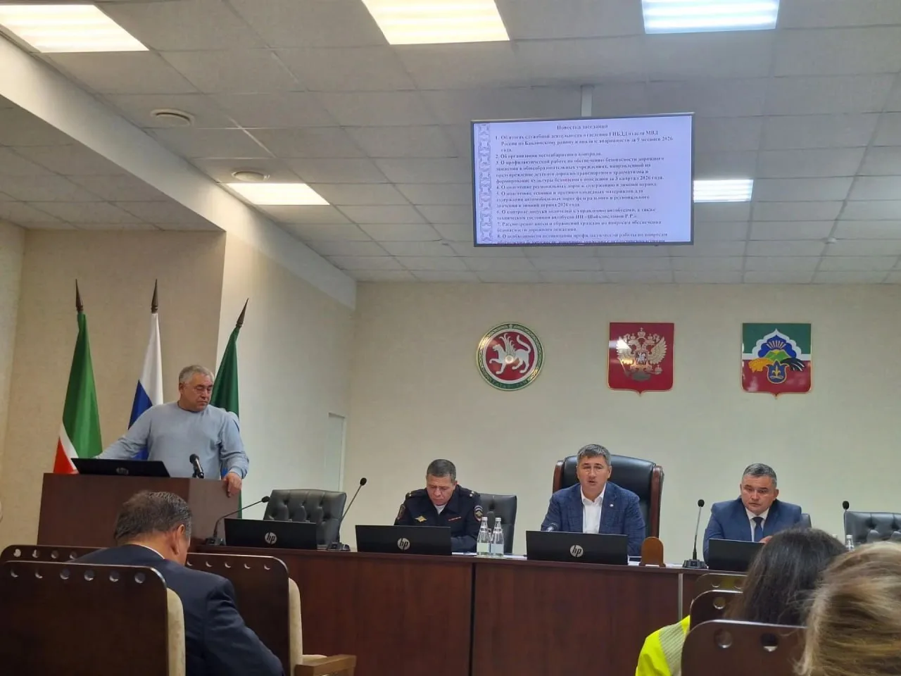 🚦 В Бавлах обсудили аварийность и безопасность дорог