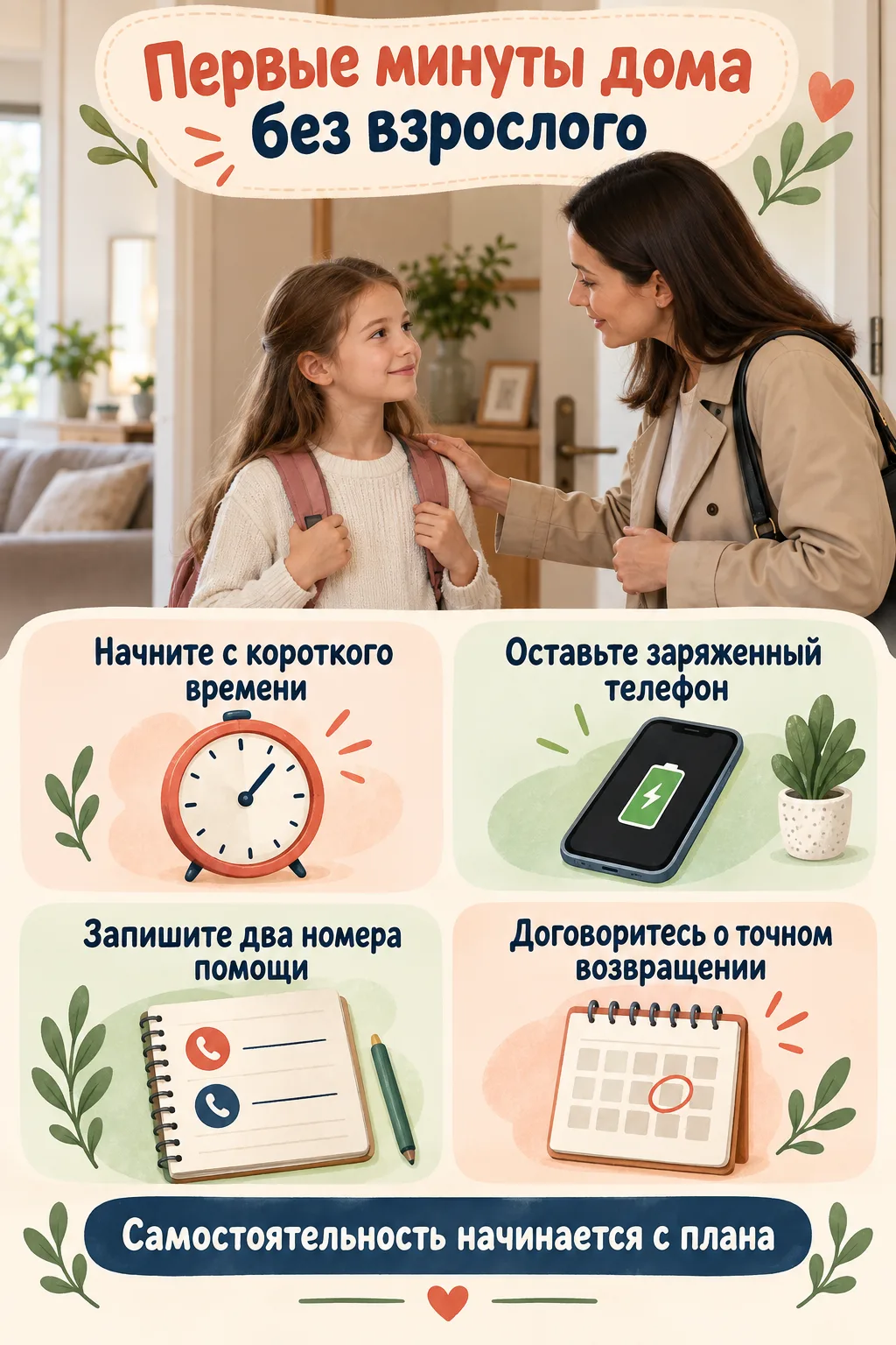 🏠 Первые минуты дома без взрослого