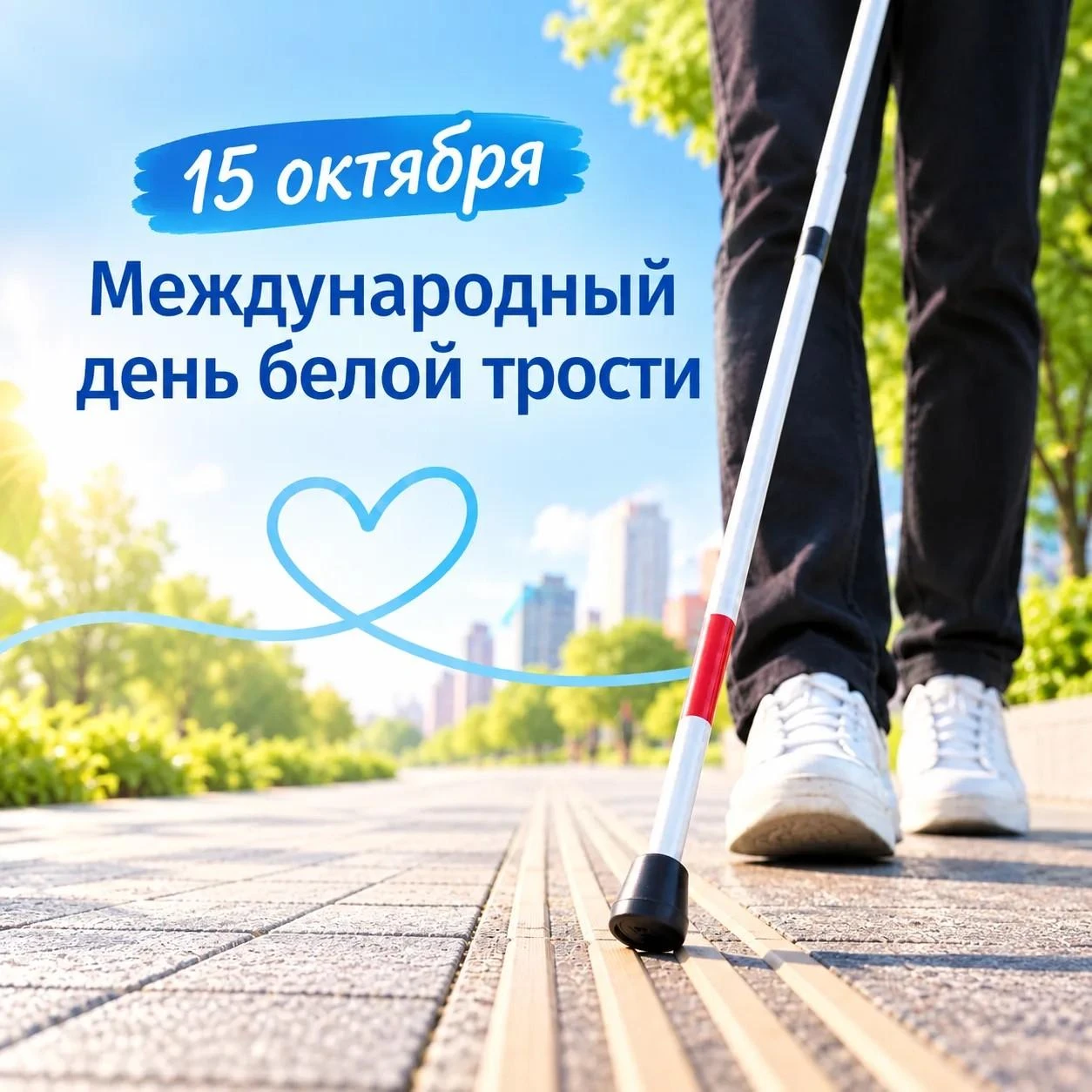 Международный день белой трости: куда обратиться за помощью в Луганске
